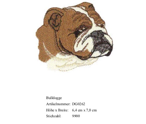 Bruststick Bulldogge